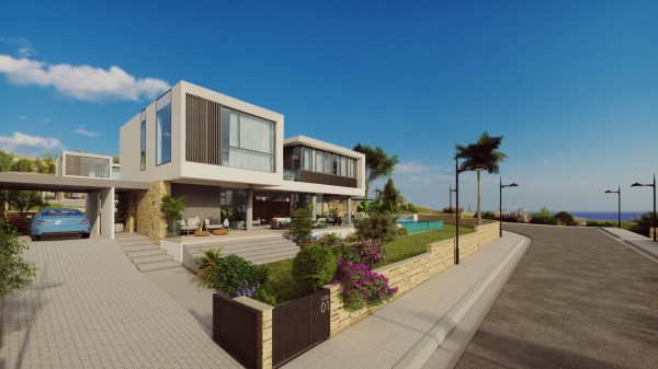 Luxury Homes Overlooking the Endless Blue 